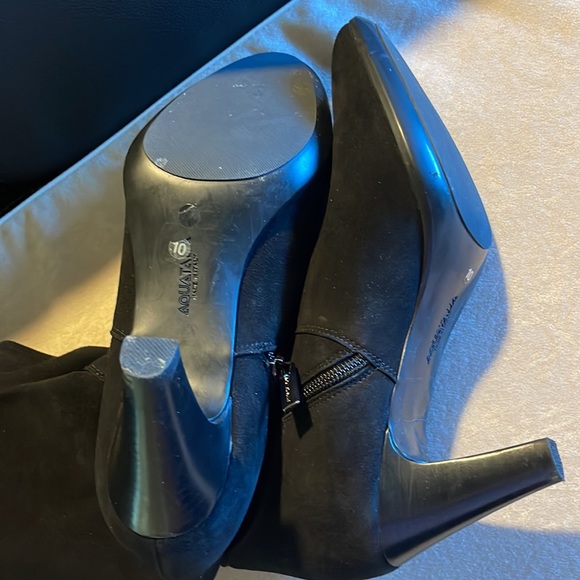 Aquatalia tall suede black boots - Picture 3 of 5